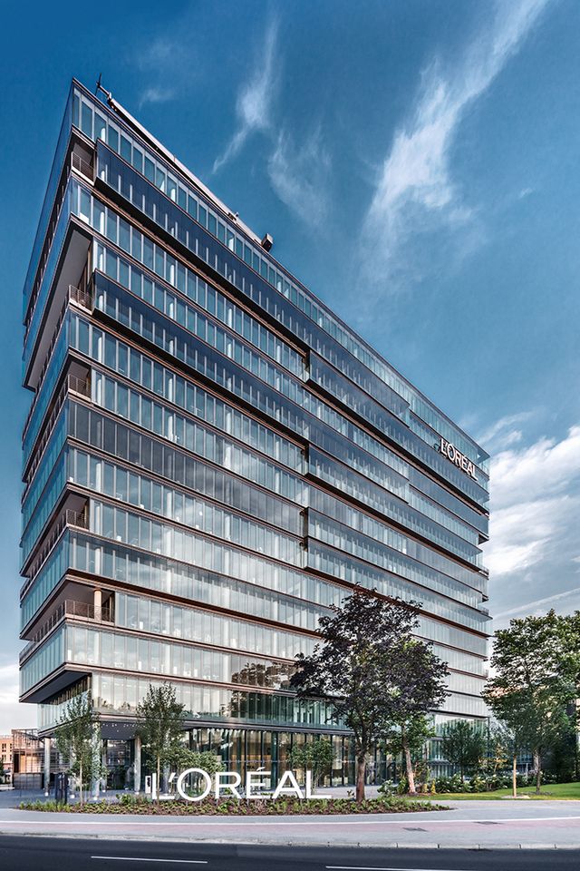Außenaufnahme L'Oreal Horizon Düsseldorf