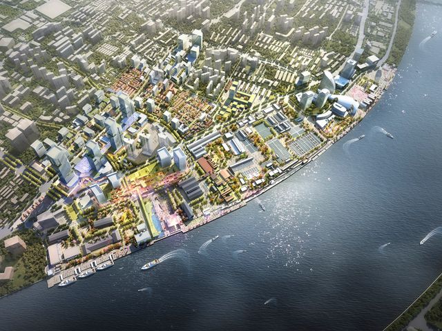 Yangpu Shiphouse Area Urban Design 2018