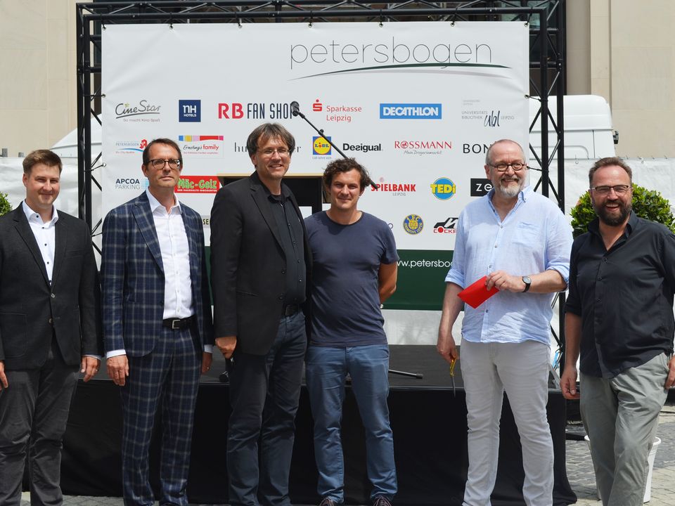 Eröffnung Erweiterung Petersbogen Leipzig 