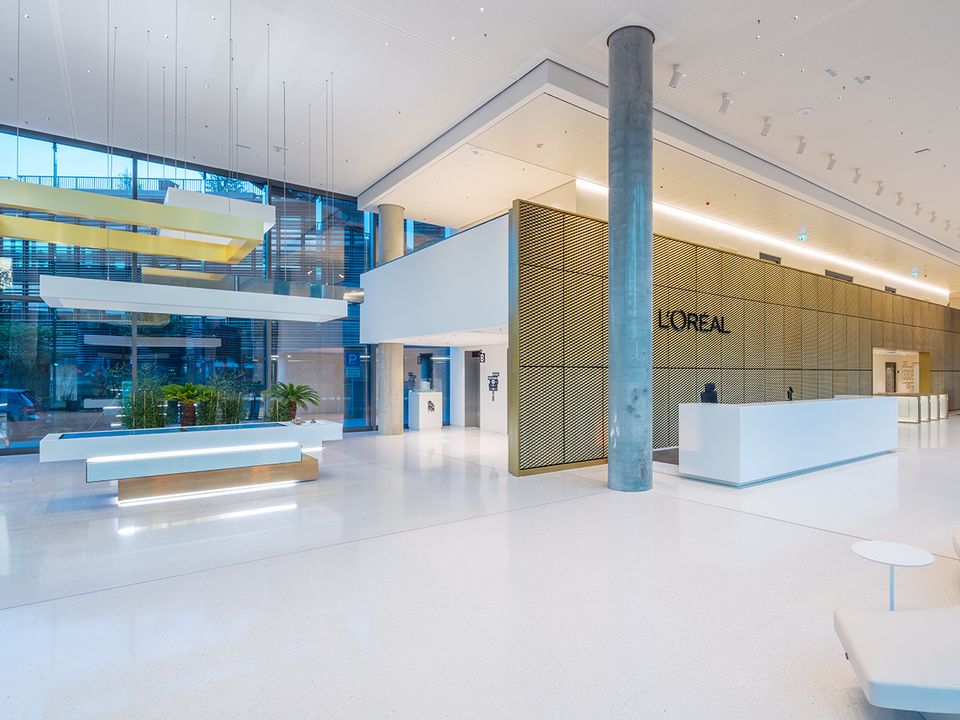 Lobby L'Oreal Horizon Düsseldorf