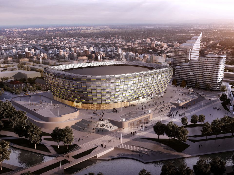 Visualisierung Mulitfunktionsarena Jekaterinburg