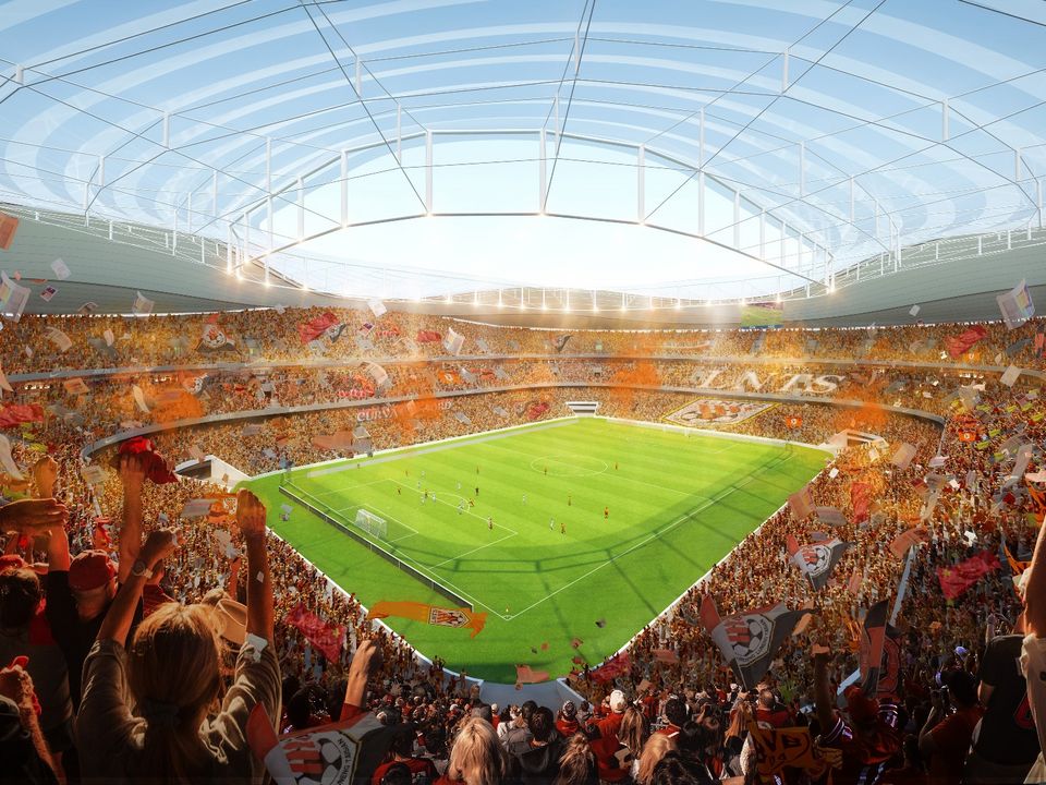 Jinan Huanghe Sports Center, Soccer Arena, China
