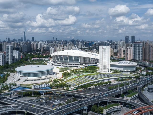 Revitalisierung Xujiahui Sports Park Shanghai 2023